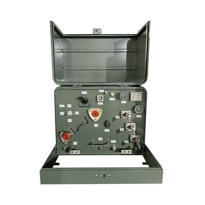 100kva Transformatore monofase montato su pad Transformatore di potenza a scatto 4160V a 240V ANSI / IEEE C57