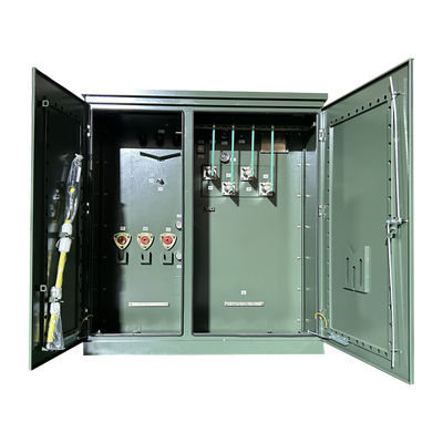 1500Kva 3 fase pad montato trasformatore doppio primario ANSI C57 12470V a 480V UL certificato