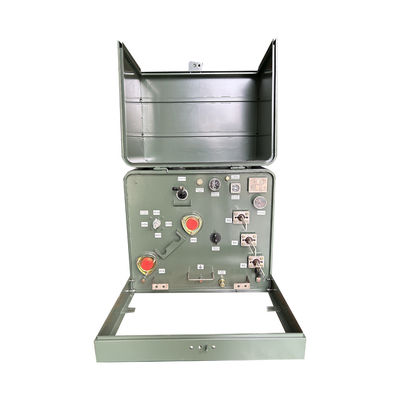 100KVA Transformatore residenziale montato su pad monofase da 34.5KV a 240V 120V doppio avvolgimento per esterni
