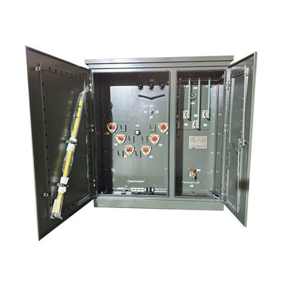 112.5 Trasformatore montato su pad 3 fasi Kva da 4160V a 480Y/277 con certificazione IEEE DOE 2016 UL/cUL