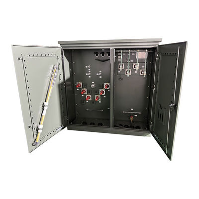 Sistema di distribuzione dell'olio immerso 1500 Kva a 3 fasi montato su pad per trasformatori da 34,5KV a 208Y UL certificato