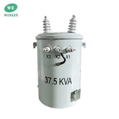 37.5kva Transformatore elettrico monofase montato su palo Onan da 4160V a 480V ANSI