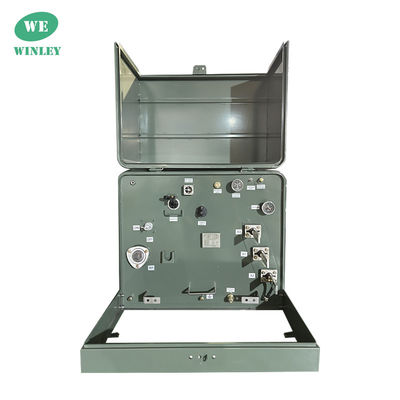 Residenziale 200Kva pad monofase montato trasformatore distribuzione di olio immerso da 34500V a 120V