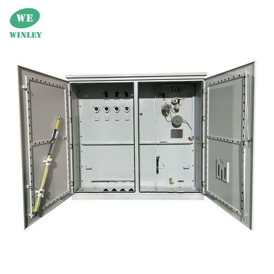 Trasformatore di messa a terra Zig Zag 500 KVA Pad montato liquido riempito 35KV 100A continuo soddisfa gli standard DOE 2016 CSA ANSI IEEE