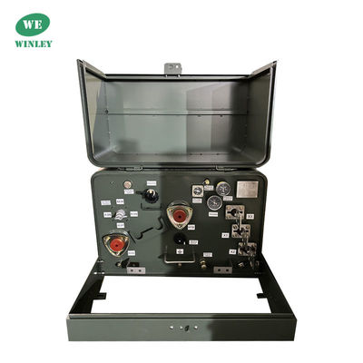 10kva Pad monofase montato trasformatore olio immerso distribuzione di potenza elettrica ANSI IEEE Standard