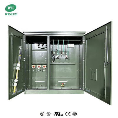 2100Kva Trasformatore a tre fasi montato su pad distribuzione immersa in olio da 13800 a 480V IEEE C57