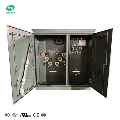 Trasformatore montato su pad 500Kva di tre fasi da 8320V a 480Y/277