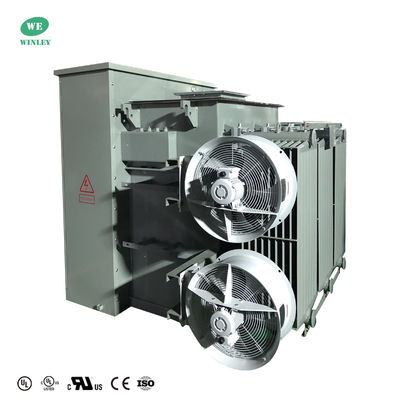 2500Kva 3100KVA Trasformatore a tre fasi montato su pad KNAF 24,94KV a 480Y Distribuzione liquido riempito UL certificato