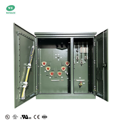 Distribuzione di potenza immersa in olio da 150kva 12470v a 208v