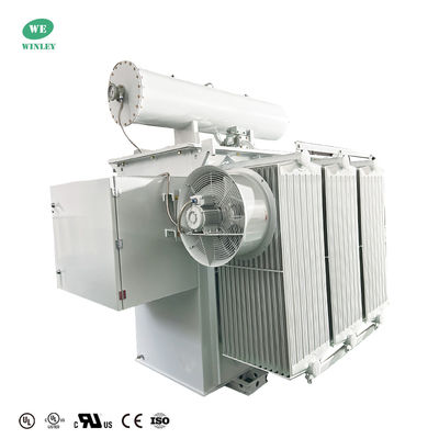 Trasformatore di potenza sottostazione 2.5MVA Conservatore tipo Immerso in olio Abbassamento 24940V A 480V Standard ANSI IEEE