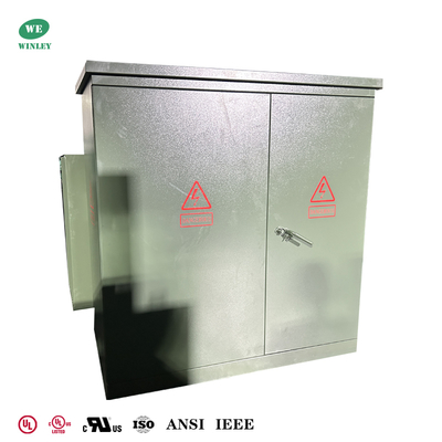 Trasformatore trifase a montaggio su basamento, certificato UL, 1500Kva, 12.47KV a 480Y/277, standard ANSI DOE IEEE CSA