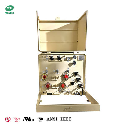 Trasformatore monofase da 25 kVA, montato su piattaforma, 316 SS FR3 13800 V a 120 V, trasformatori di riduzione di tensione per la distribuzione di energia elettrica certificati ULC