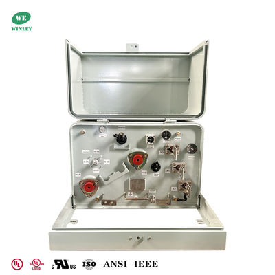 Serbatoio di acciaio inossidabile 304 10Kva Transformatore montaggio pad monofase da 13.8KV a 240V120V Transformatore di distribuzione di energia UL elencato