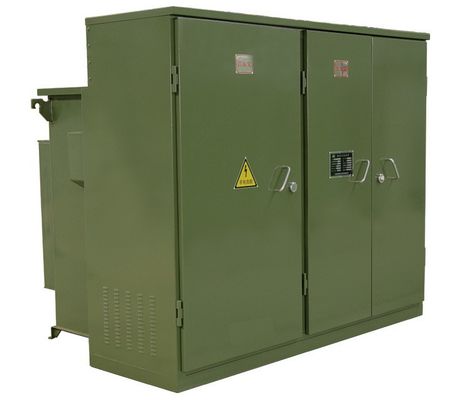 Il tipo trifase Transformer Pad dell'olio 2500KVA ha montato Live Front Dead Front