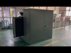 Trasformatore a tre fasi montato su una pad