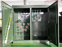 Trasformatore a tre fasi montato su una pad