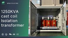 Trasformatori da 1250Kva in resina colata a secco Isolamento 480V Standard IEEE ANSI